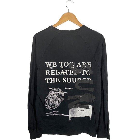 Reigning Champ x Jide Osifeso "Source" long sleeve T-shirt Size Medium - Picture 4 of 6